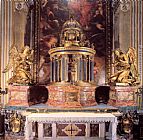 Del Canvas Paintings - Altar of the Cappella del Sacramento